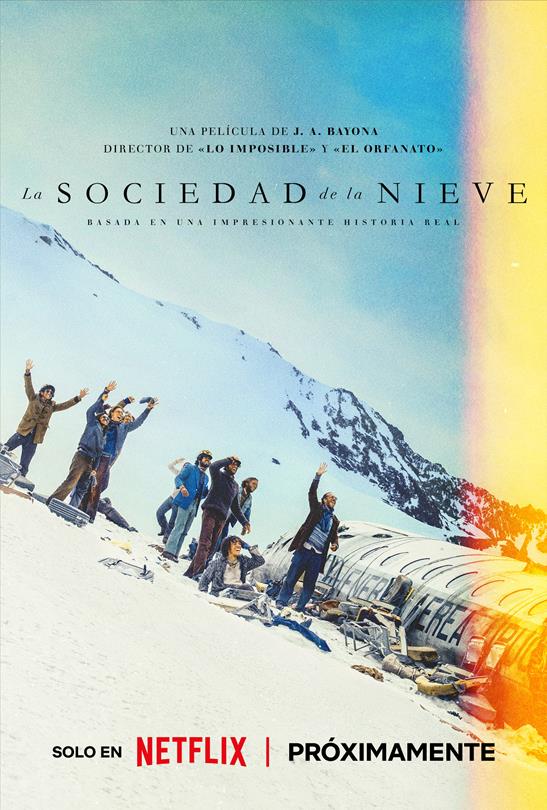 Impresionante estreno de La sociedad de la nieve en Venecia: La tragedia  de los Andes narrada por Netflix